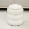 Storage Round Ottoman with Removable Lid